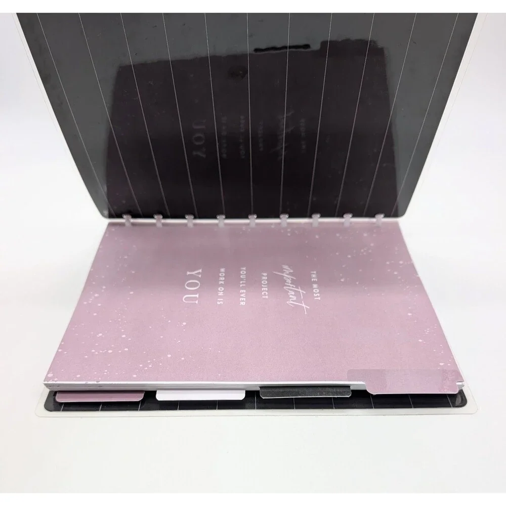 Happy Planner Black Believe In Yourself Inspirational Self Care